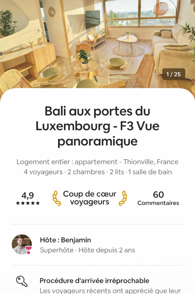 Preuve Airbnb 4.9