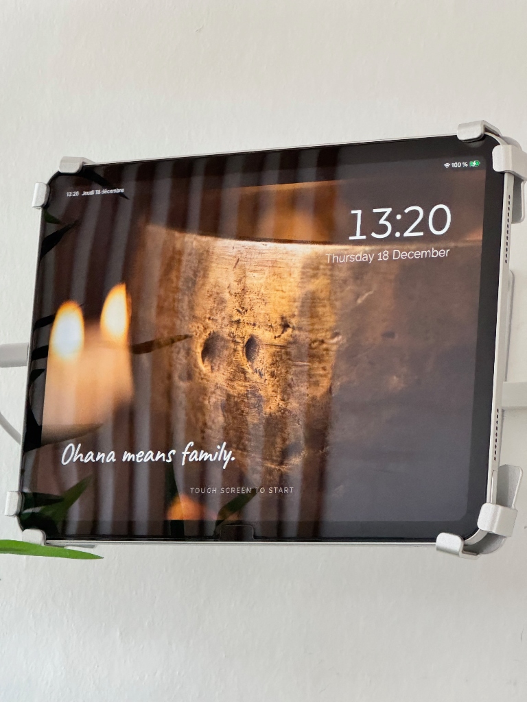 Guide Digital sur iPad mural