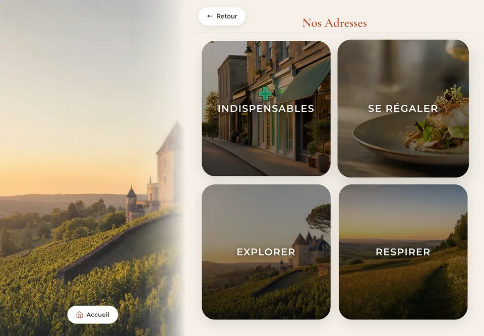 Rubrique Nos adresses du guide : indispensables, se régaler, explorer, respirer
